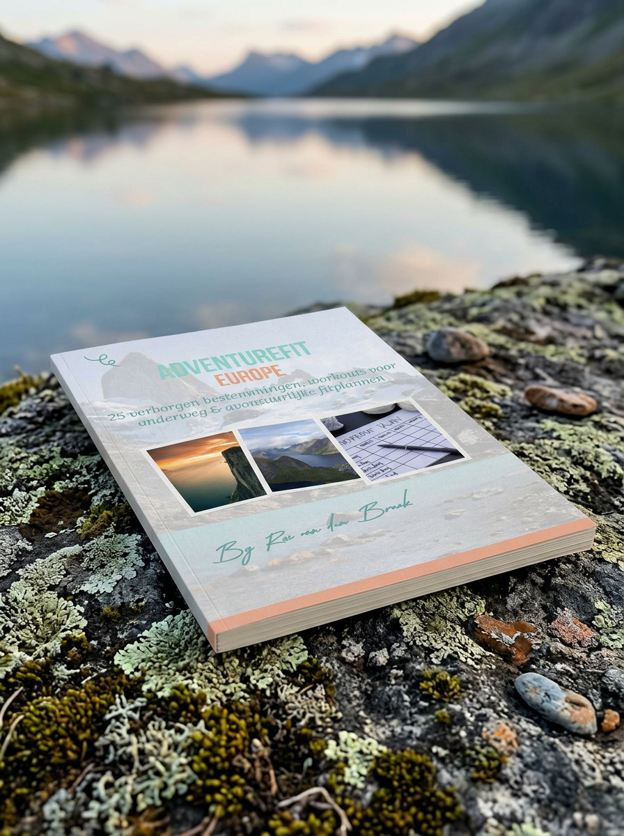 AdventureFit Europe boek in de Europese natuur bij zonsopkomst