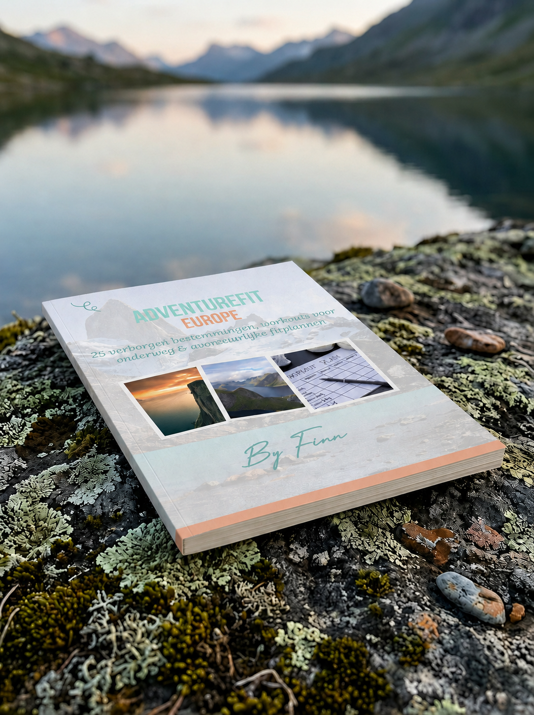 AdventureFit Europe e-book in de Europese natuur bij zonsopkomst